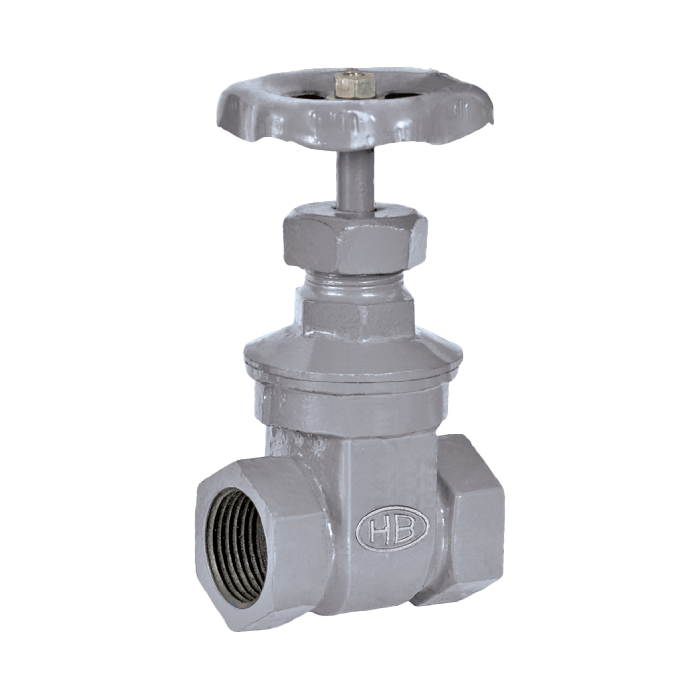 Cast Iron Gate Valve Screwed